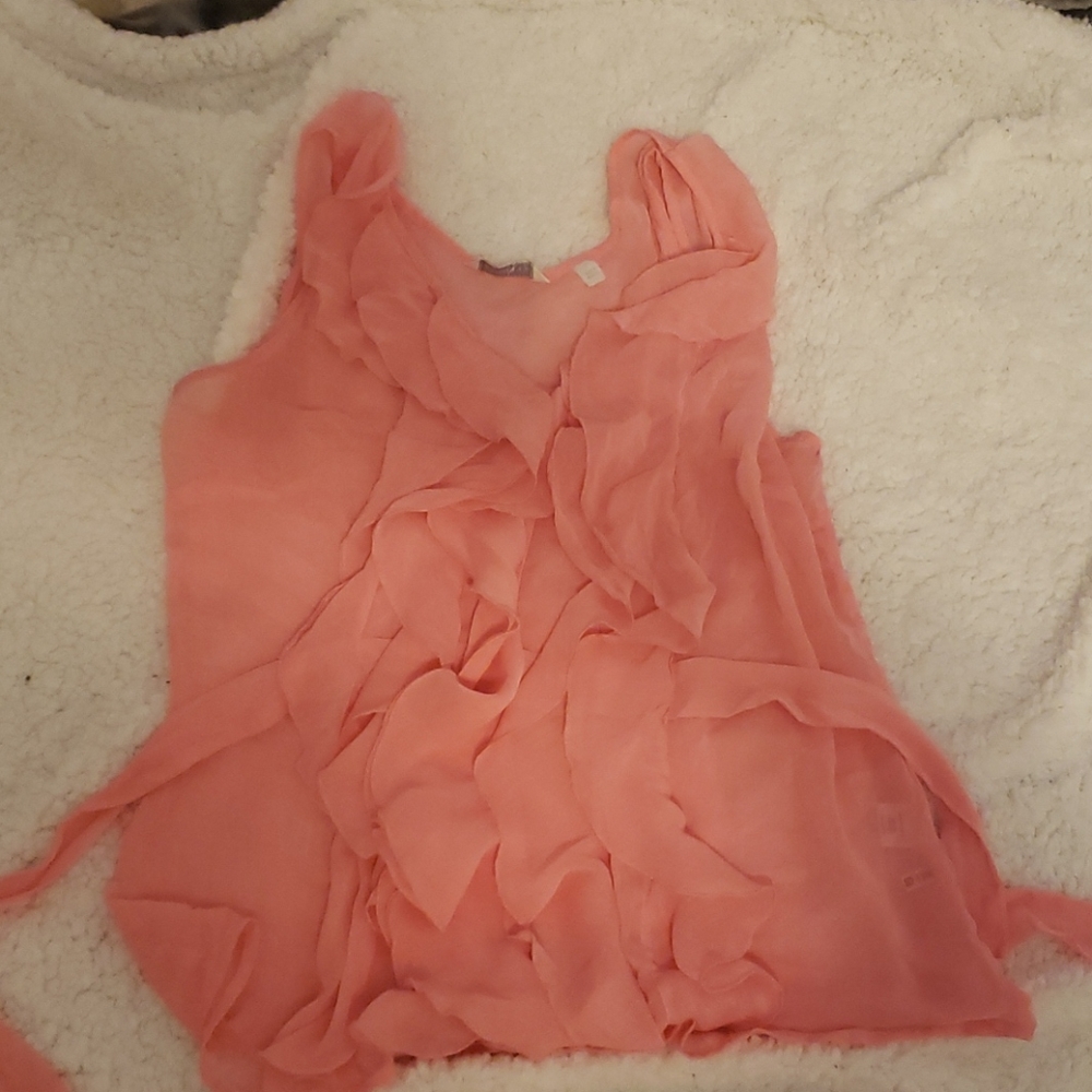 New York co. Ruffled top large